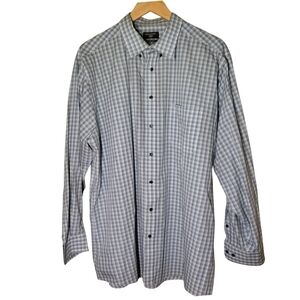 Dockers Men's Long Sleeve Button Down Size 17/17 1/2  34/35